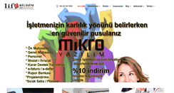 Desktop Screenshot of lifebilisim.com